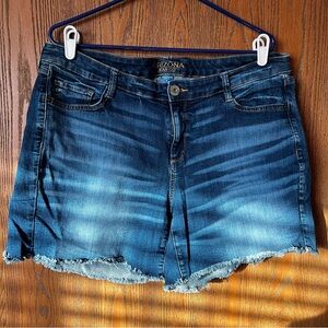 Arizona Juniors Plus Denim Shorts, Size 18